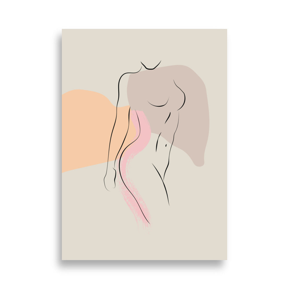 The Female Body No.7 - Plakat 50x70 cm