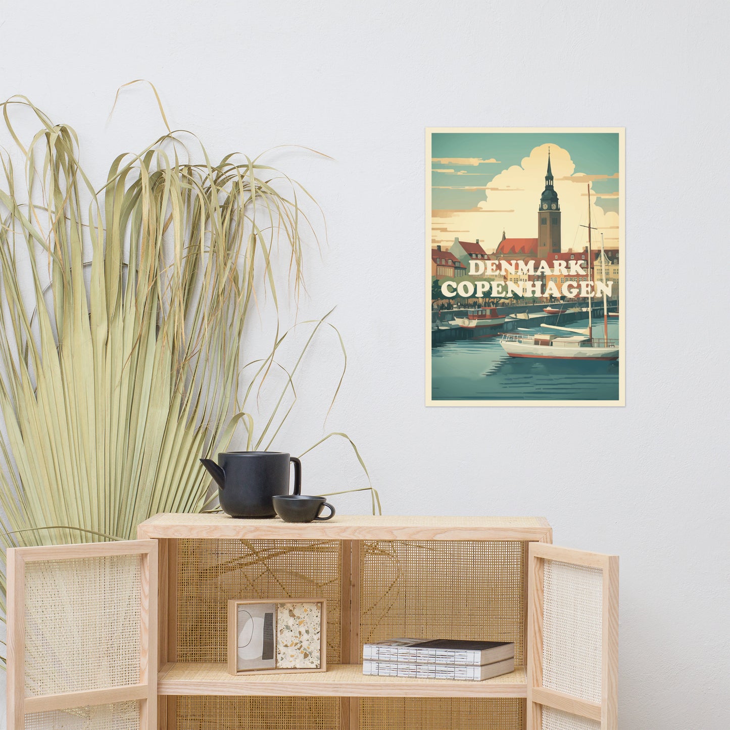 Denmark Copenhagen Plakat 50x70 cm