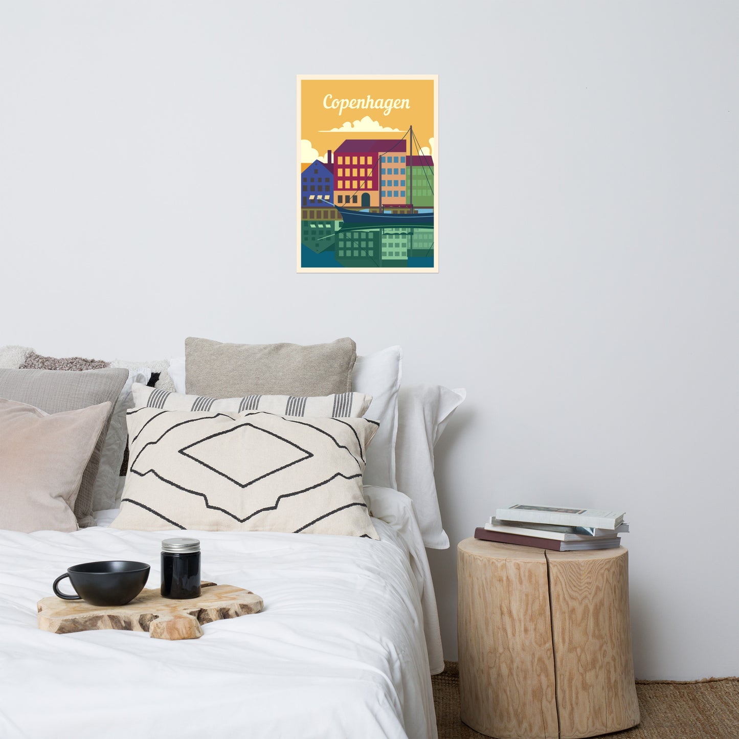 Copenhagen Plakat 50x70 cm