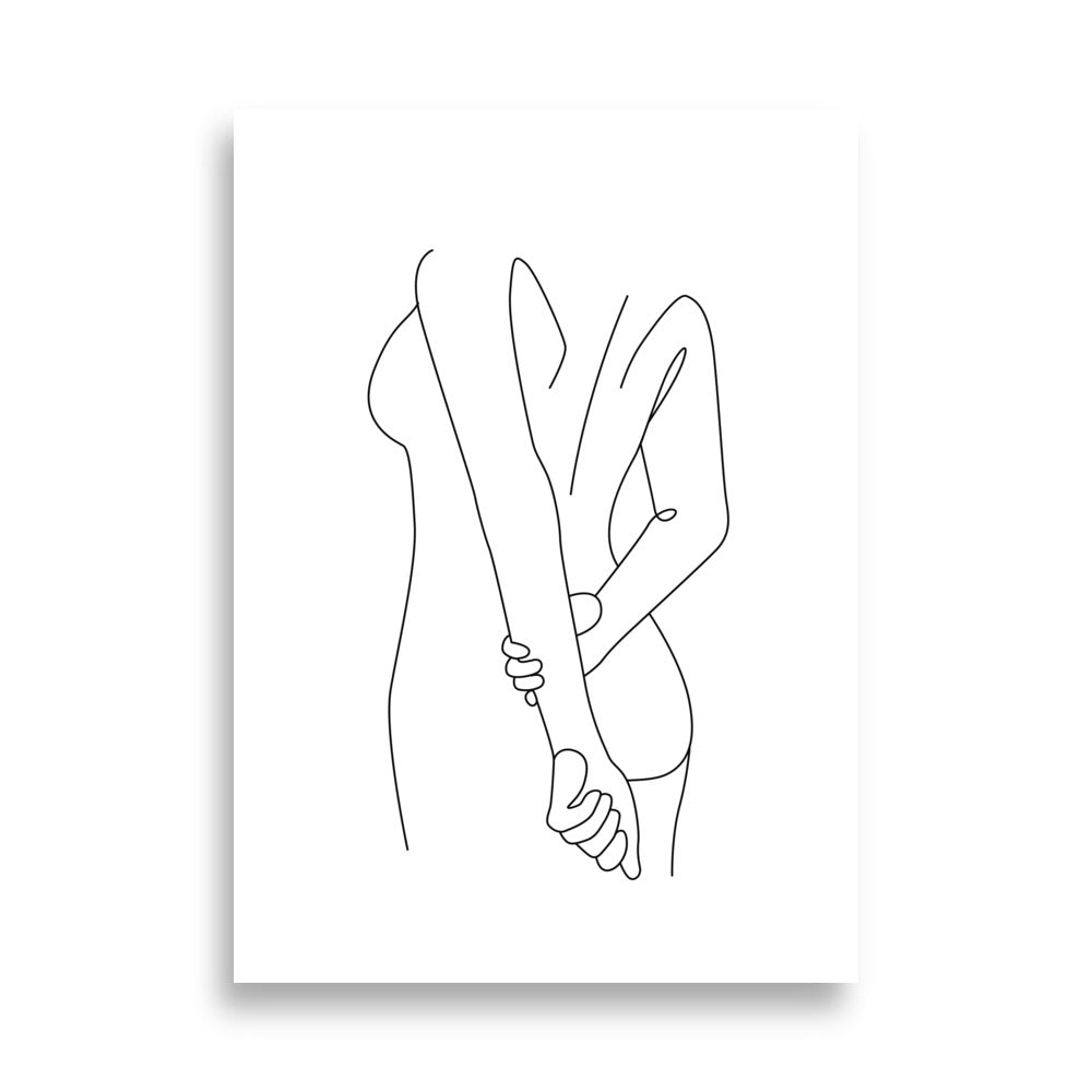The Female Body No.2 - Plakat 50x70 cm