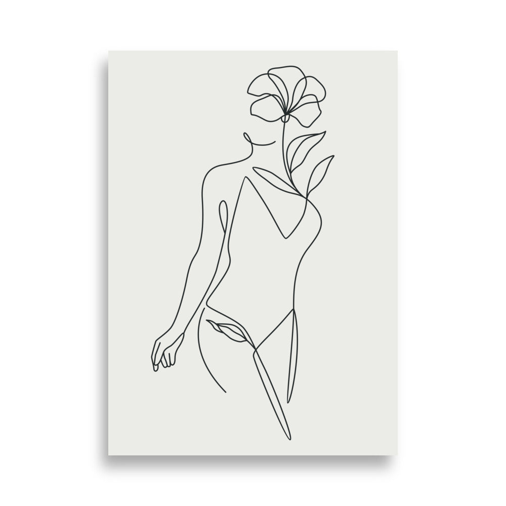 The Female Body No.4 - Plakat 50x70 cm