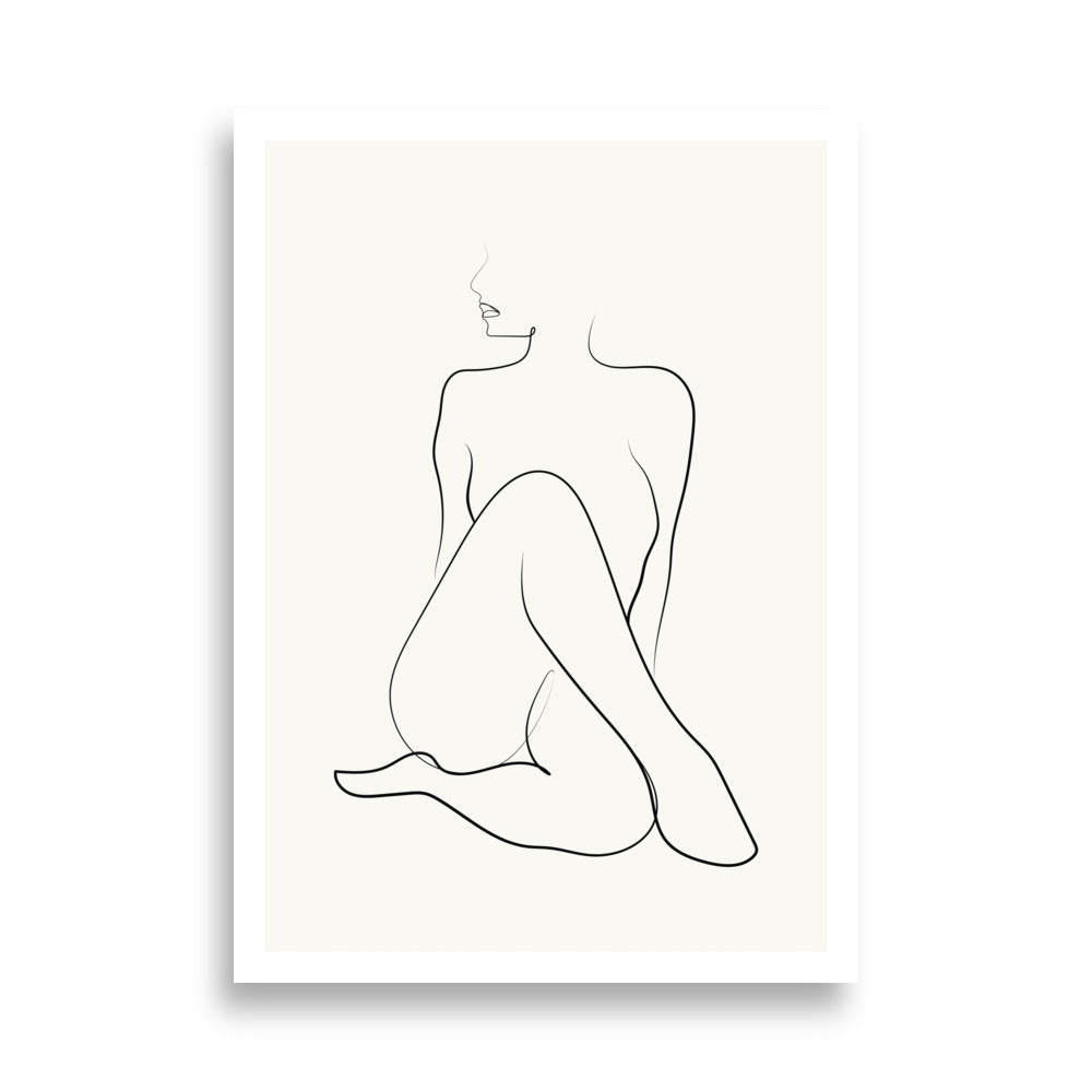 The Female Body No.5 - Plakat 50x70 cm